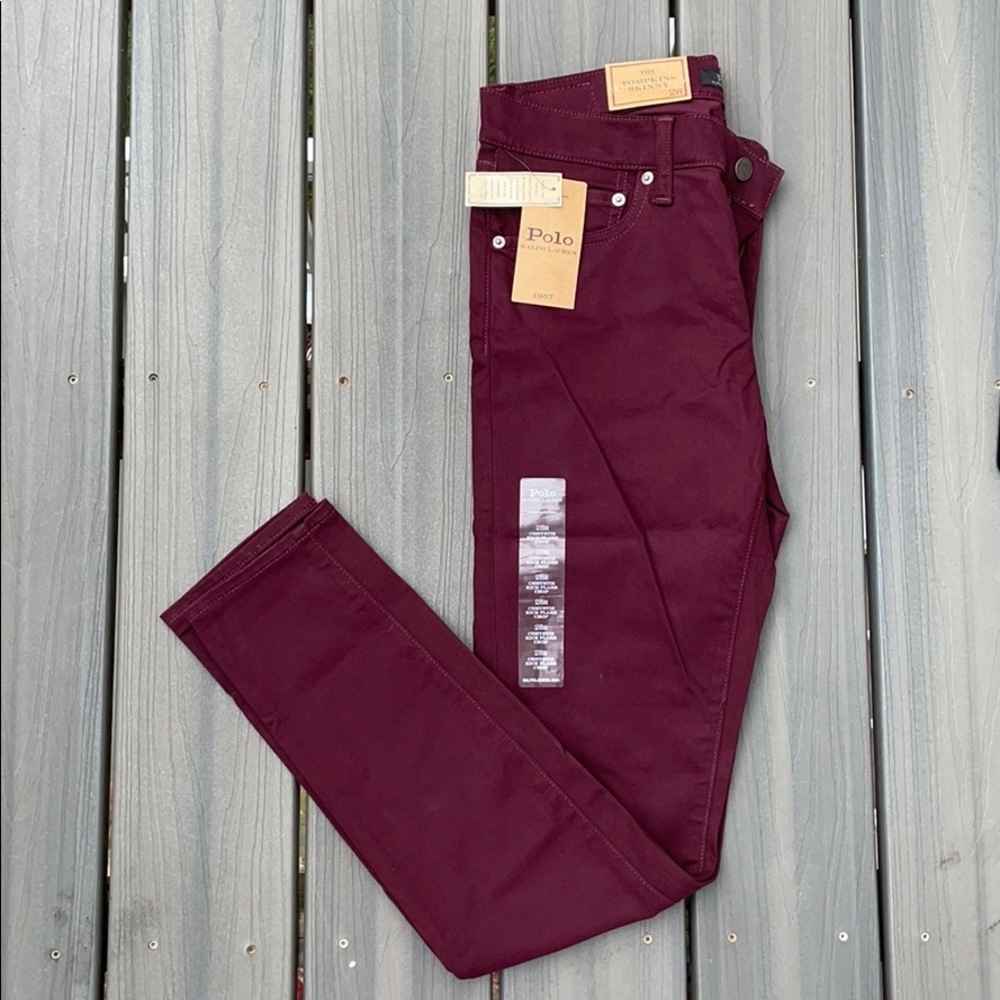 NWT Ralph Lauren skinny pants